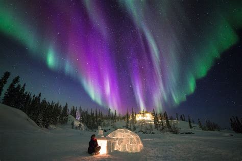aurora borealis viewing in canada